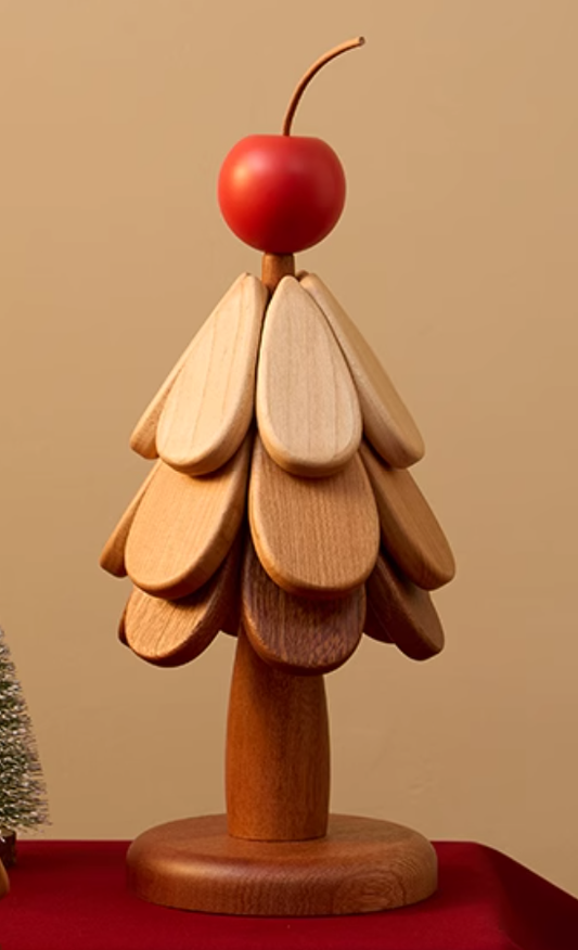 Tree-shaped Solid Wood Heat Insulation Pad